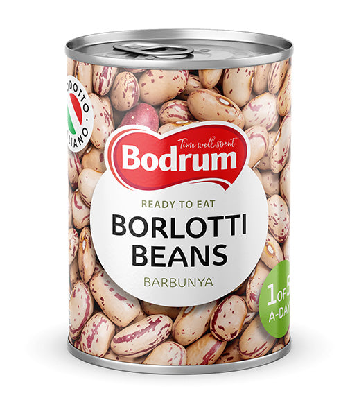 Offer X2 Bodrum Borlotti Beans 400G