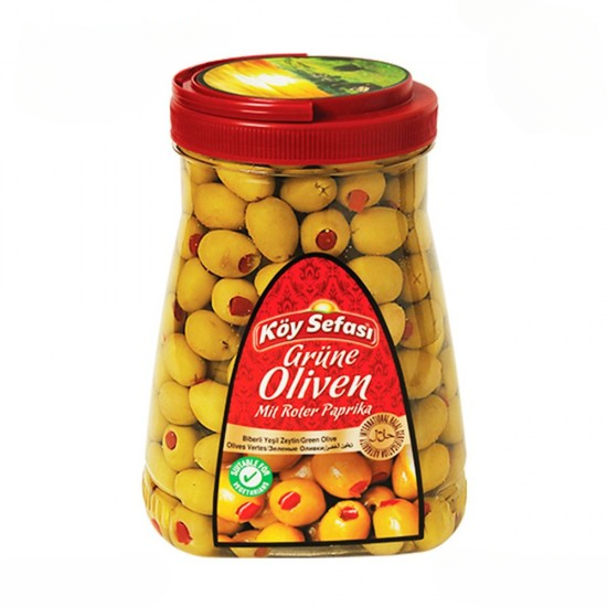 Koy Sefasi Green Olives Stuffed With Pepper 1260g