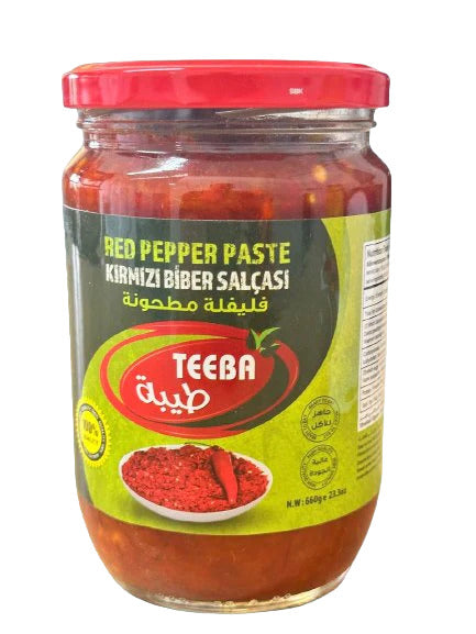 Teeba Crushed Red Pepper Paste 650g