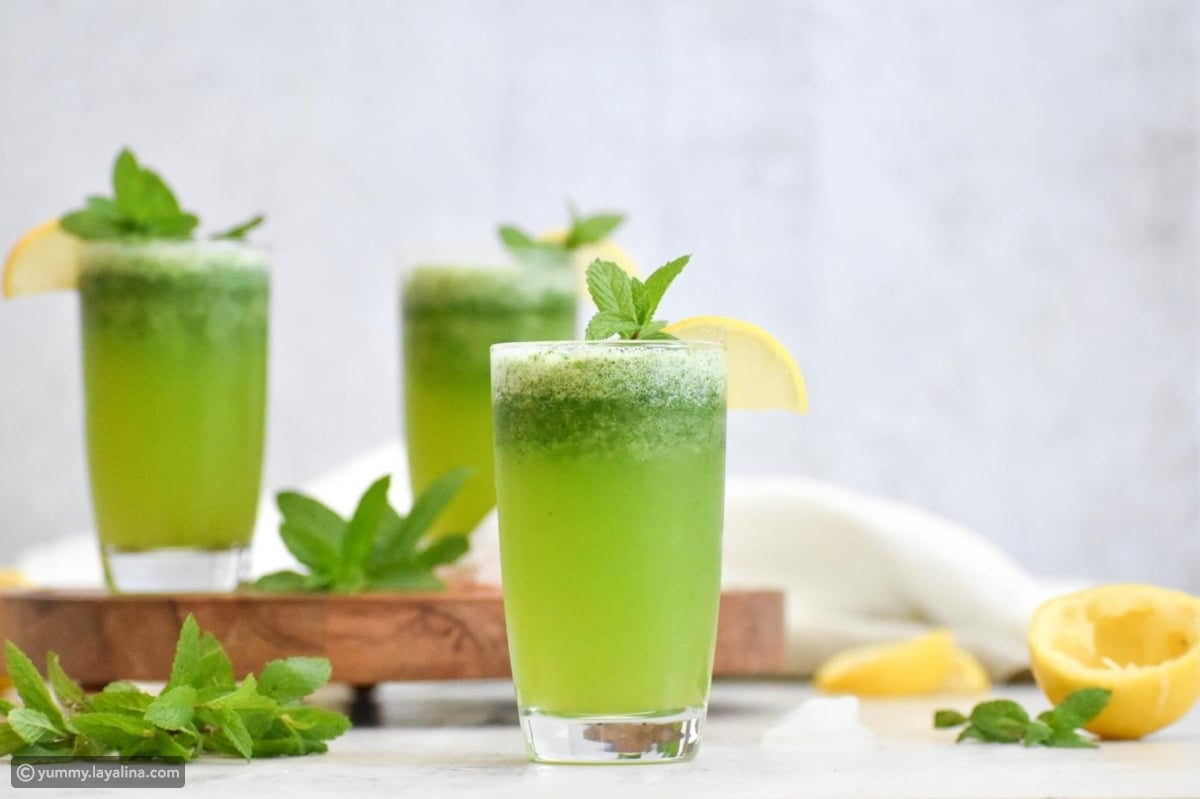 Mama Nevin Lemon with mint drink 1L