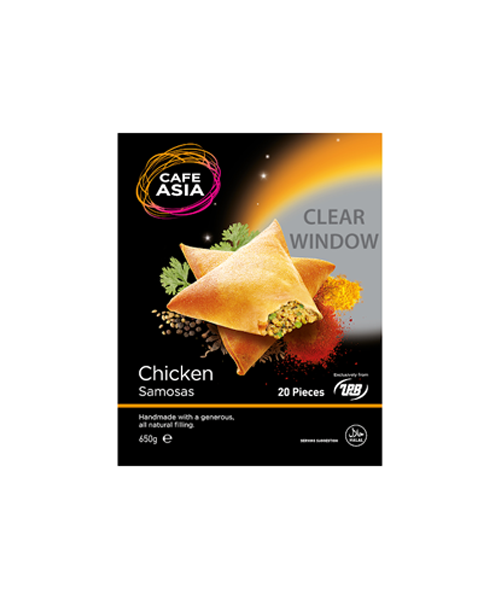 Cafe asia Cafe asia chicken samosas 20pcs