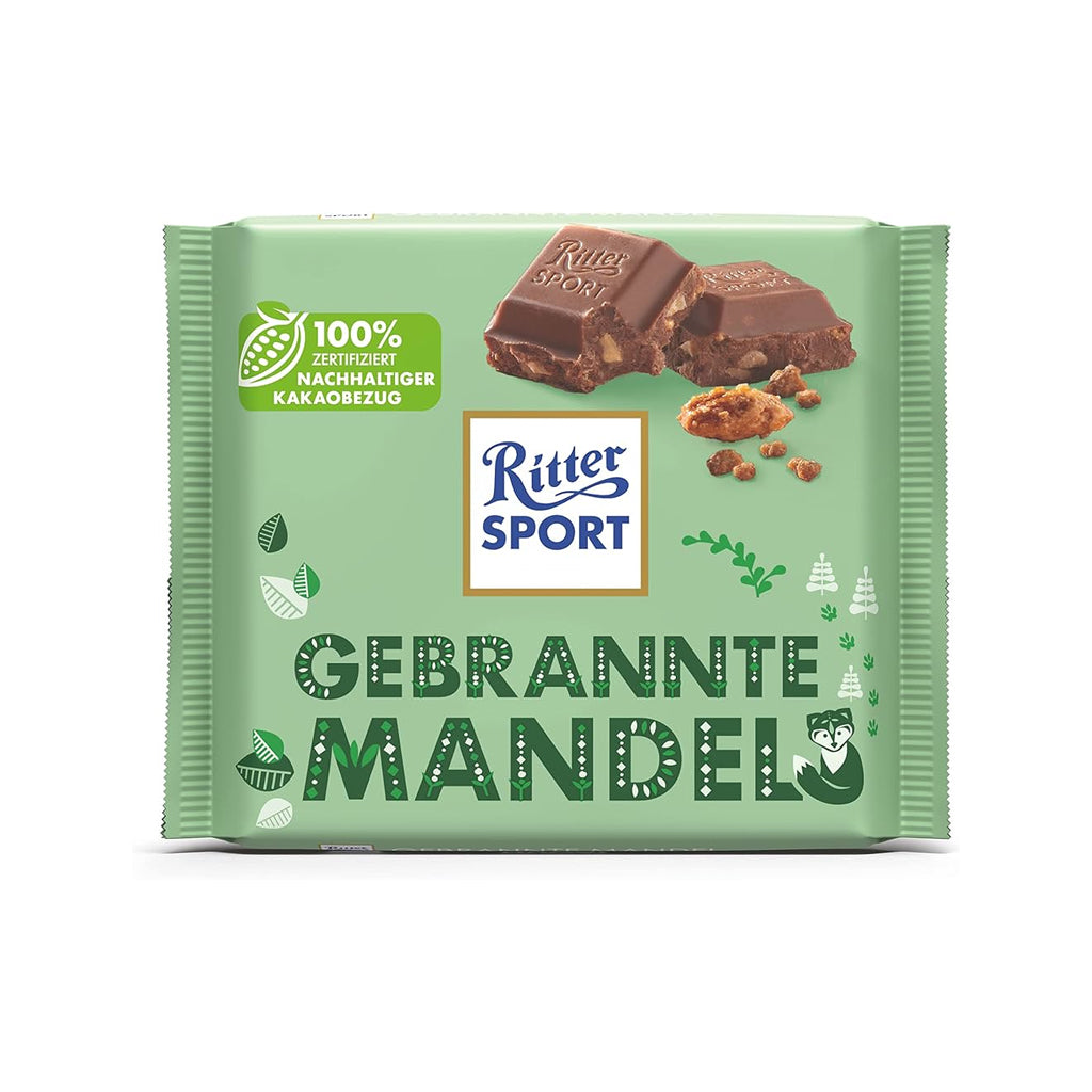 Ritter Sport Caramel Almond 100g