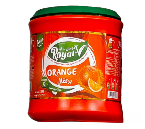 Royal-V Orange Instant Powder Drink 2.5Kg