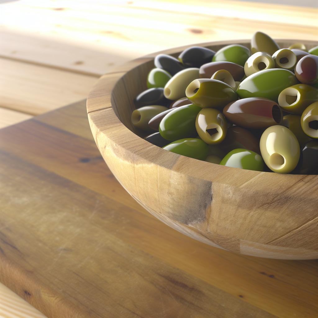 sliced olives