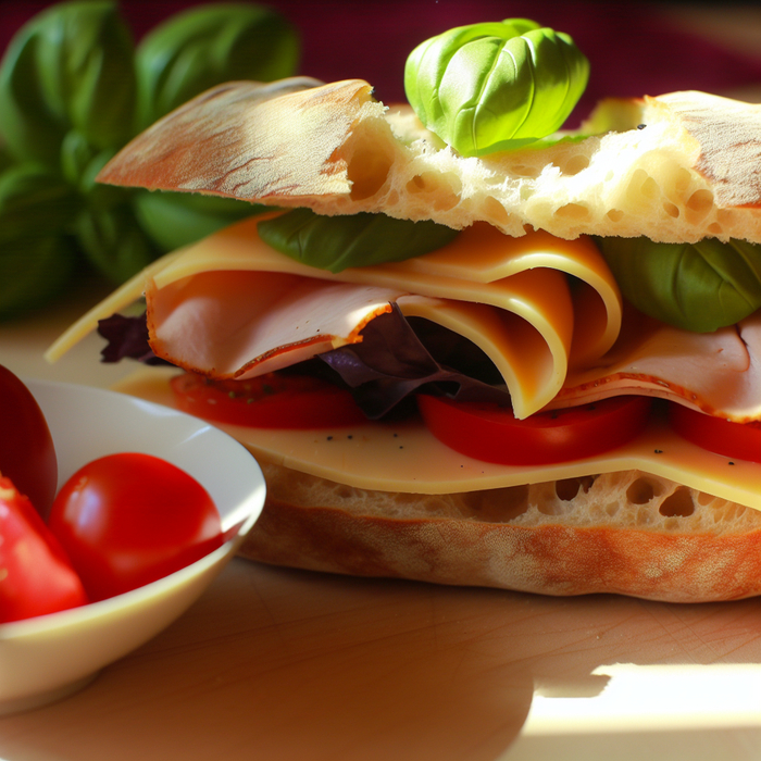 Halal Turkey and Cheese Panini