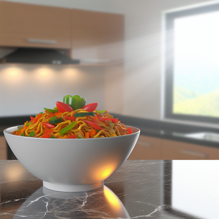 Spicy Indomie Stir-Fry