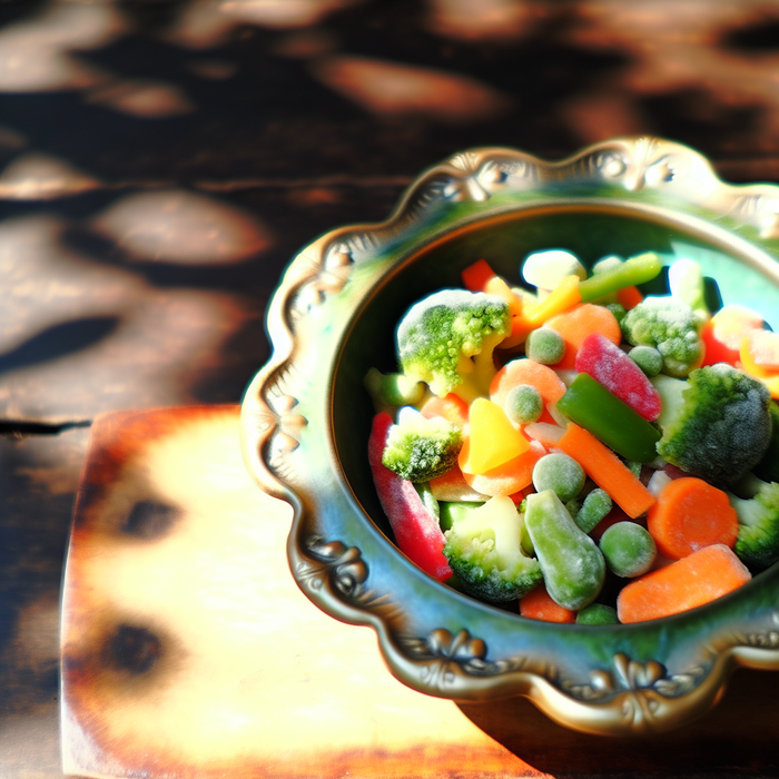 Stir-fried Frozen Vegetables