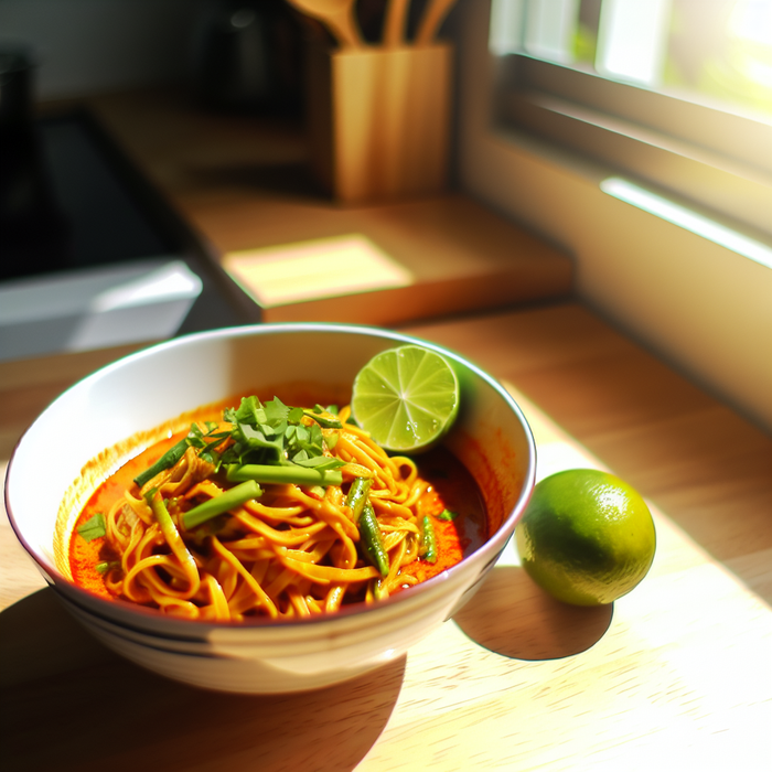 Spicy Thai Curry Noodles