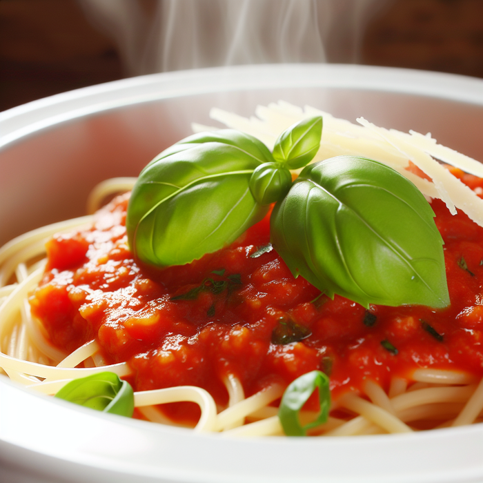 Classic Tomato Sauce Pasta