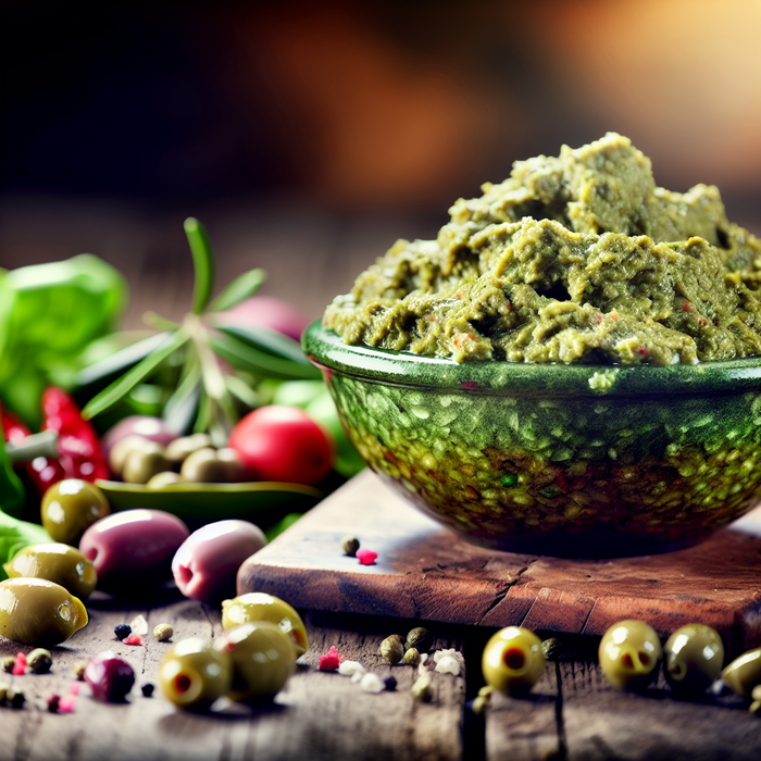 Mediterranean Green Olive Tapenade