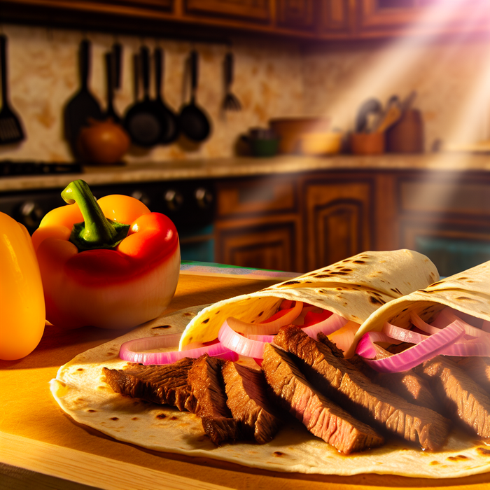 Halal Steak Fajitas
