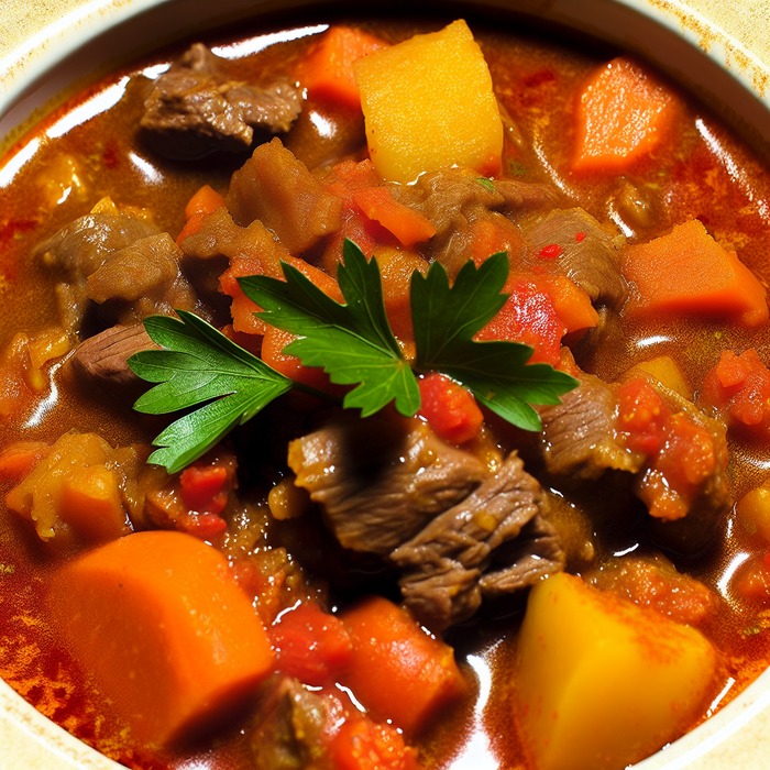 Spicy Halal Beef Stew