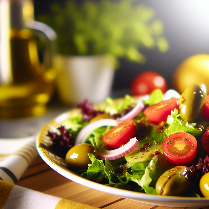 Makdous Stuffed Eggplant Salad