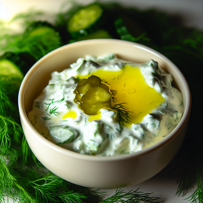 Pickled Cucumber Tzatziki