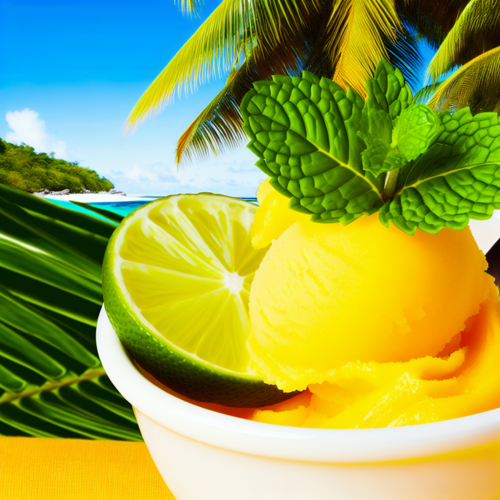 Tropical Mango Sorbet
