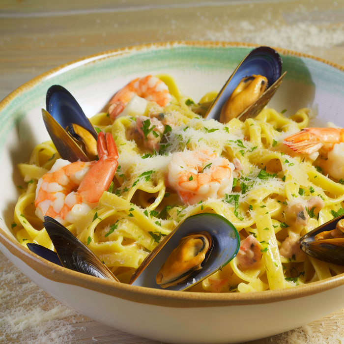 Creamy Seafood Pasta