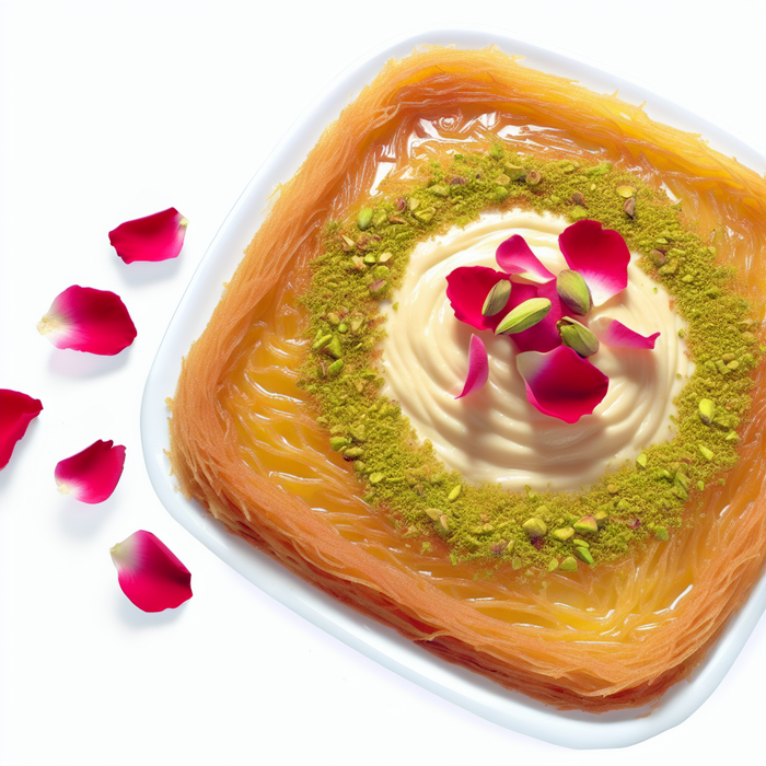 Kunafeh with Cream