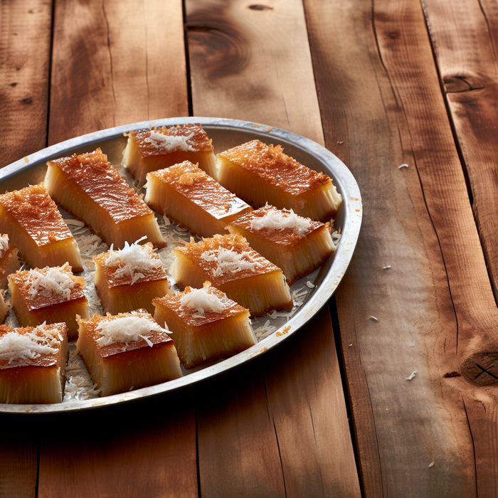 Coconut Basbousa Treats
