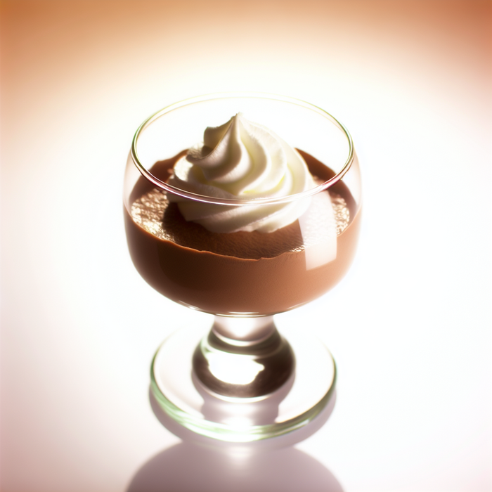 Whipped Cream Chocolate Mousse