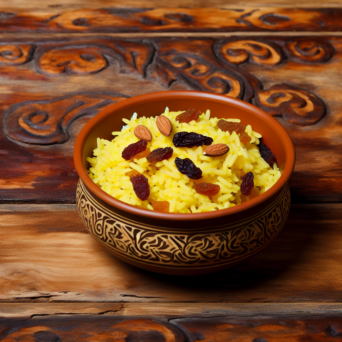 Saffron-infused Pilaf