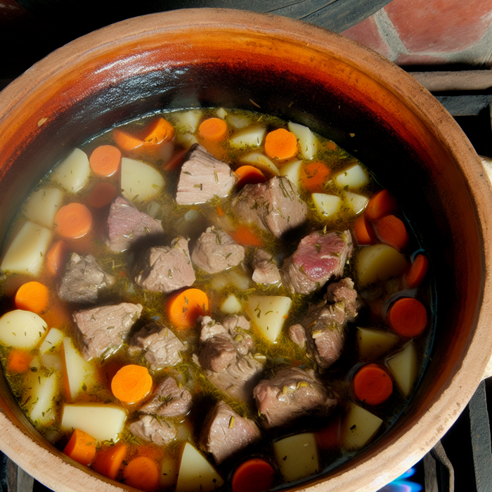 Veal Stew with Root Vegetables