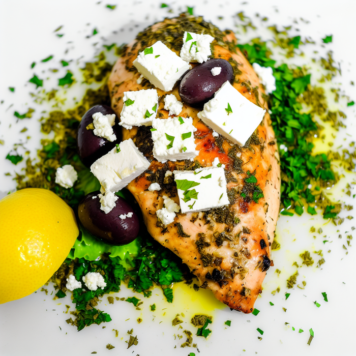 Olive and Feta Stuffed Chicken