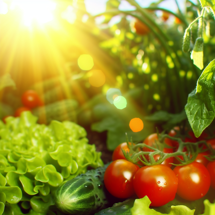 Freshly Harvested Salad Bowl