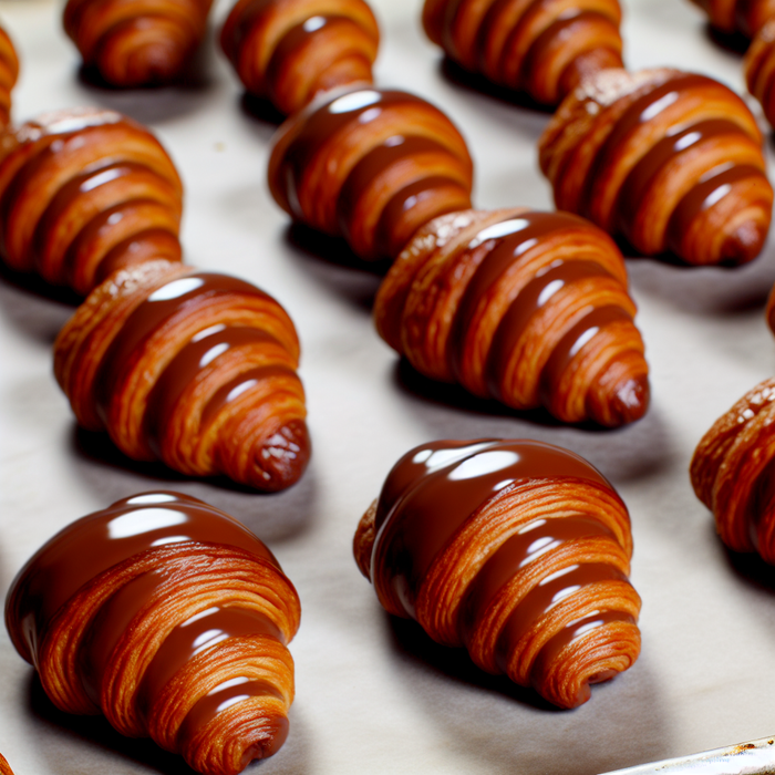 Mini Chocolate Croissants