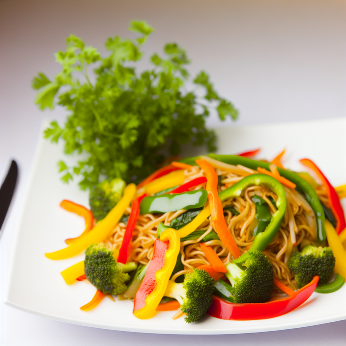 Vegetarian Stir-Fry Noodles
