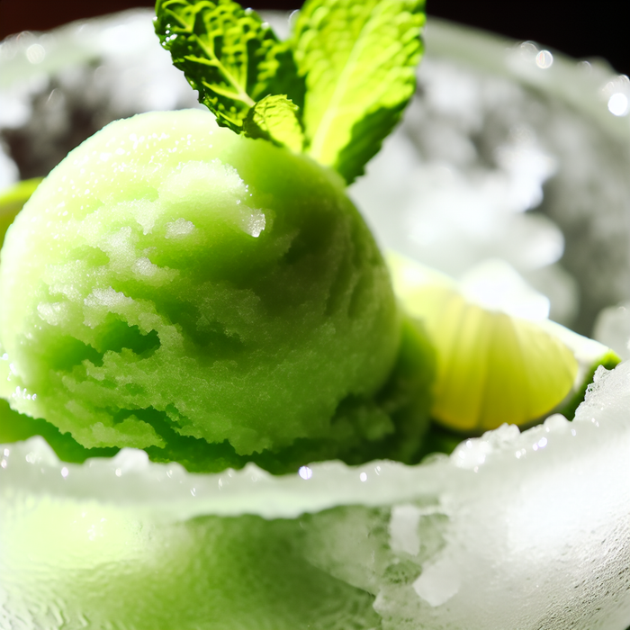 Kiwi Lime Sorbet