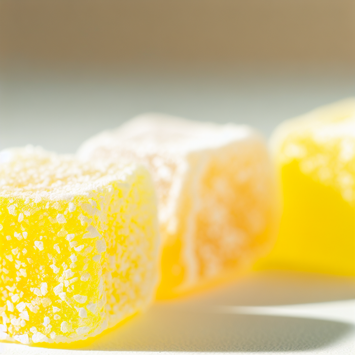Lemon Turkish Delight
