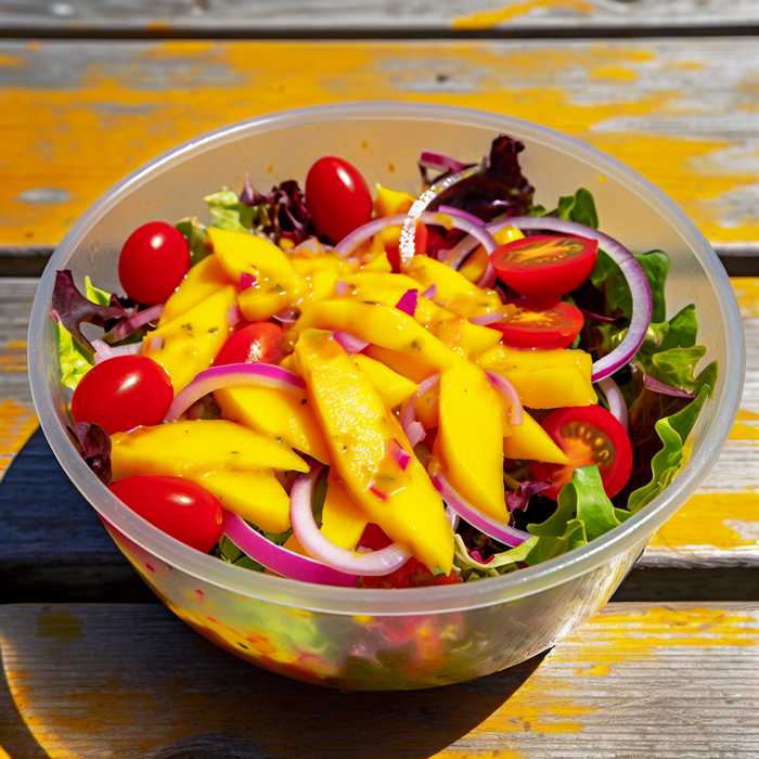 Tropical Pickled Mango Salad