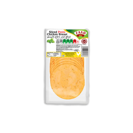 Zaad Sliced Chicken Breast with Pesto 130g