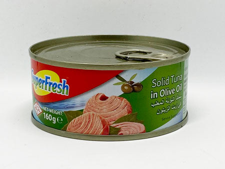 Super fresh Solid Tuna In Olive Oil 160G