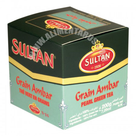 Sultan Grain Amber Pearl Green Tea 32g