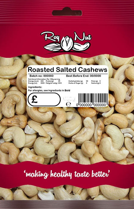 Roy Nut Salted Cashew 180G