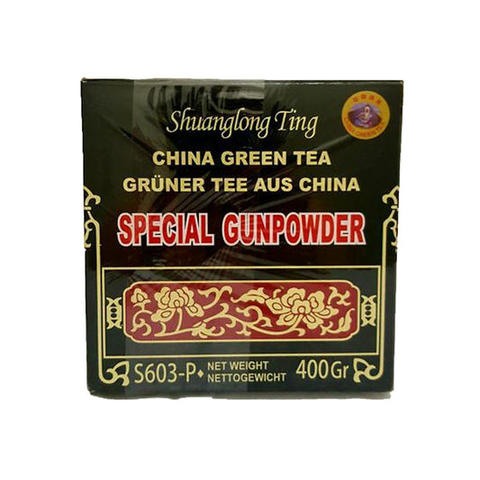 Shuanglong Ting The Vert De Chine  Special Gunpowder 400G