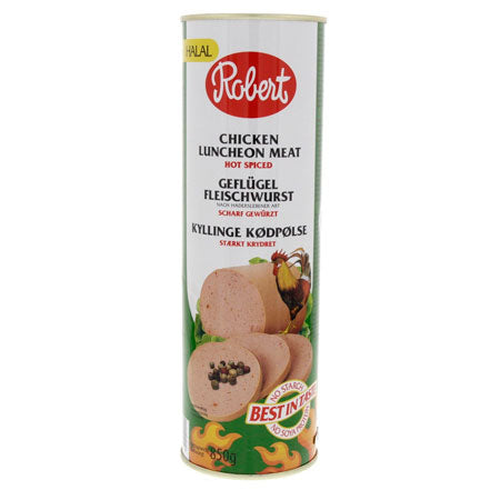 Robert Chicken Luncheon Loaf Hot Spicy Halal 850G