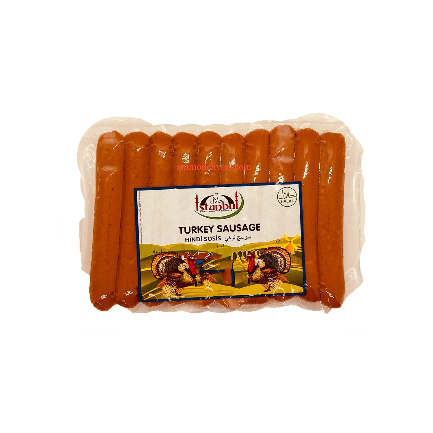 Istanbul Turkey Sausage Halal 400g MyJam Food