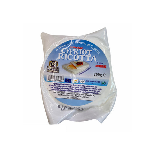 Papouis Cypriot Ricotta 200g