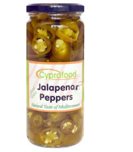 Cyprofood Jalapeno Peppers 480G