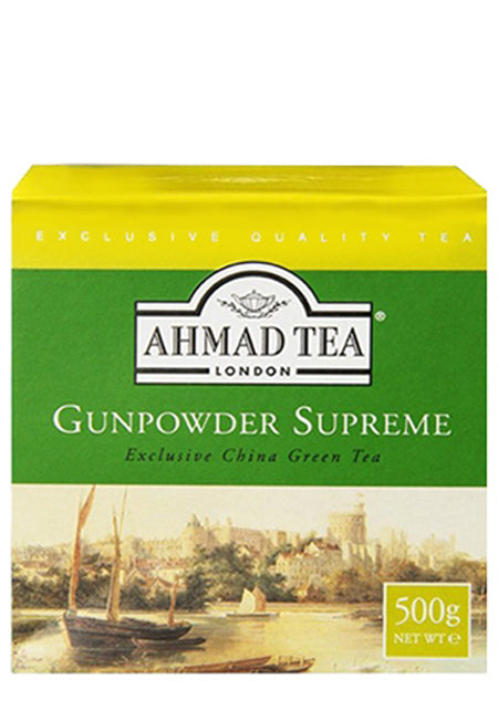 Ahmad Tea - Gunpowder Supreme - Exclusive China Green Tea - 500gm 