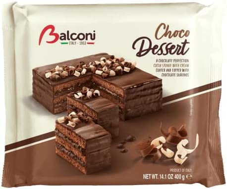 Balconi Choco Dessert Cocoa Sponge Cake 400g