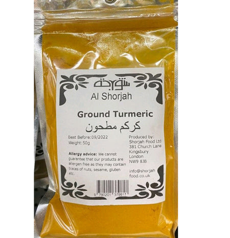 Al Shorjah Ground Turmeric 50G