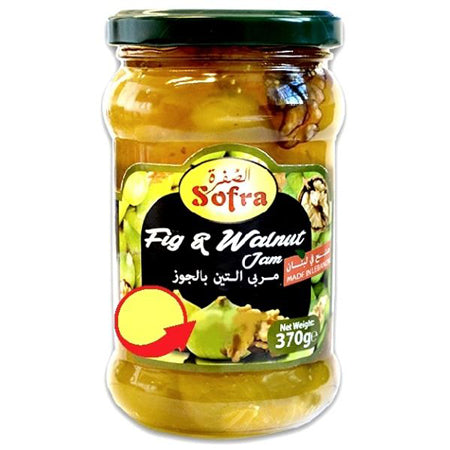 Sofra Fig & Walnut Jam 370g