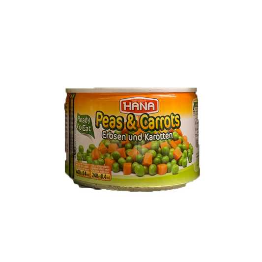 Hana Peas & Carrots 400g