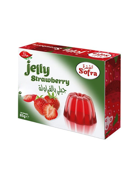Sofra Jelly Strawberry 85G
