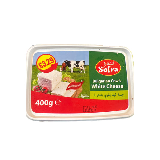 Sofra Bulgarian Cow'S White Cheese 400G