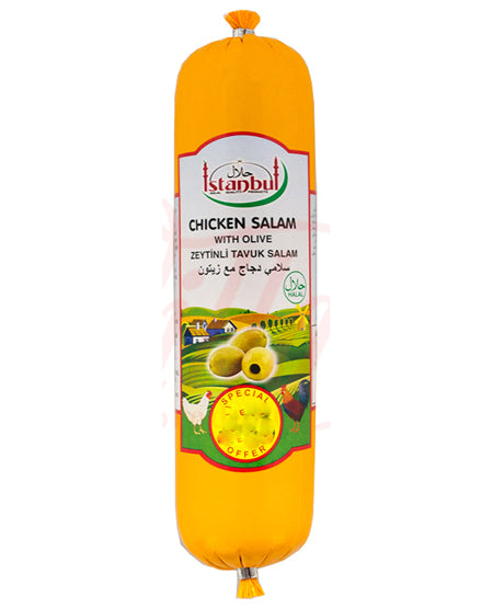 Istanbul Salami Chicken With Olives 450G