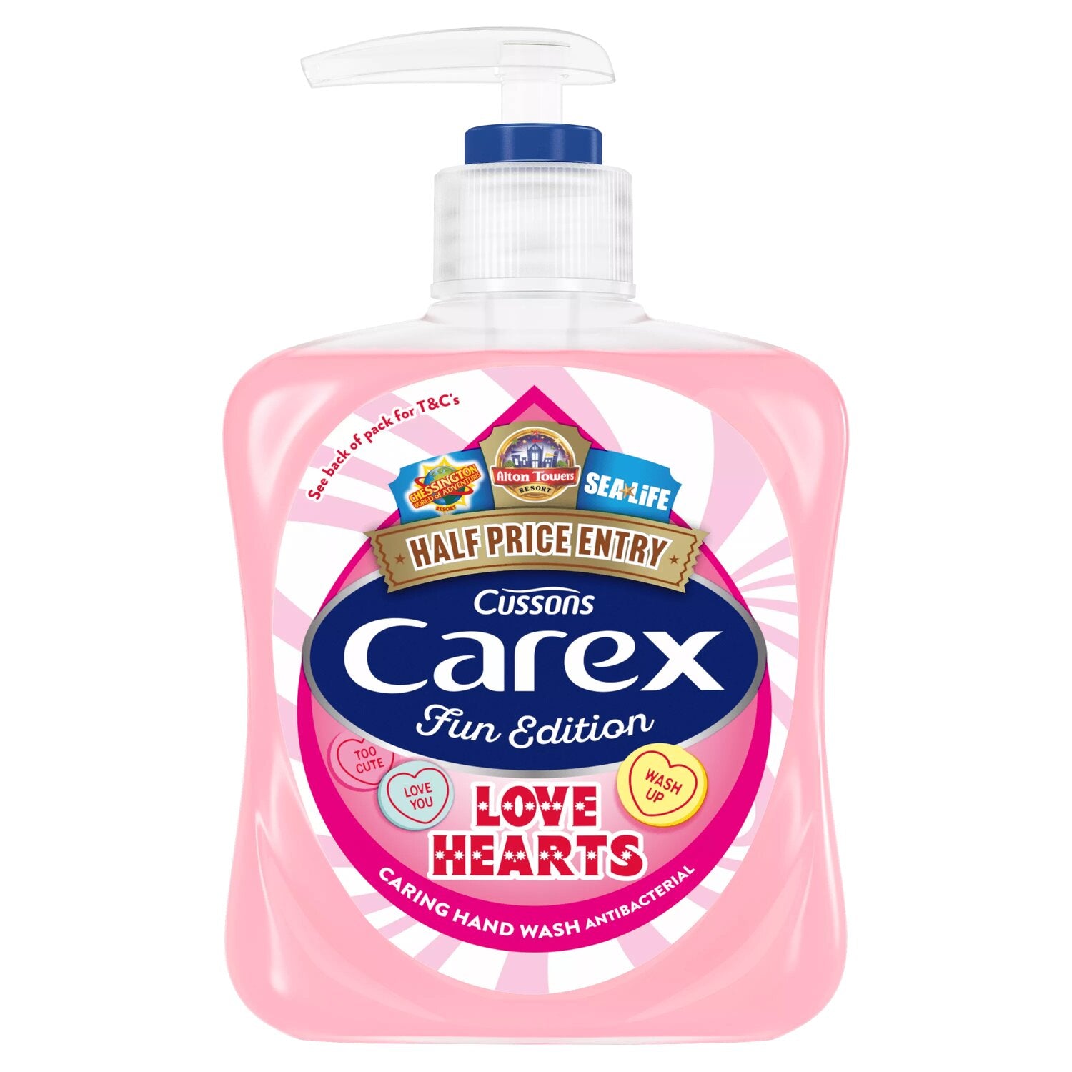 Cussons Carex Love Hearts Hand Wash 250ml